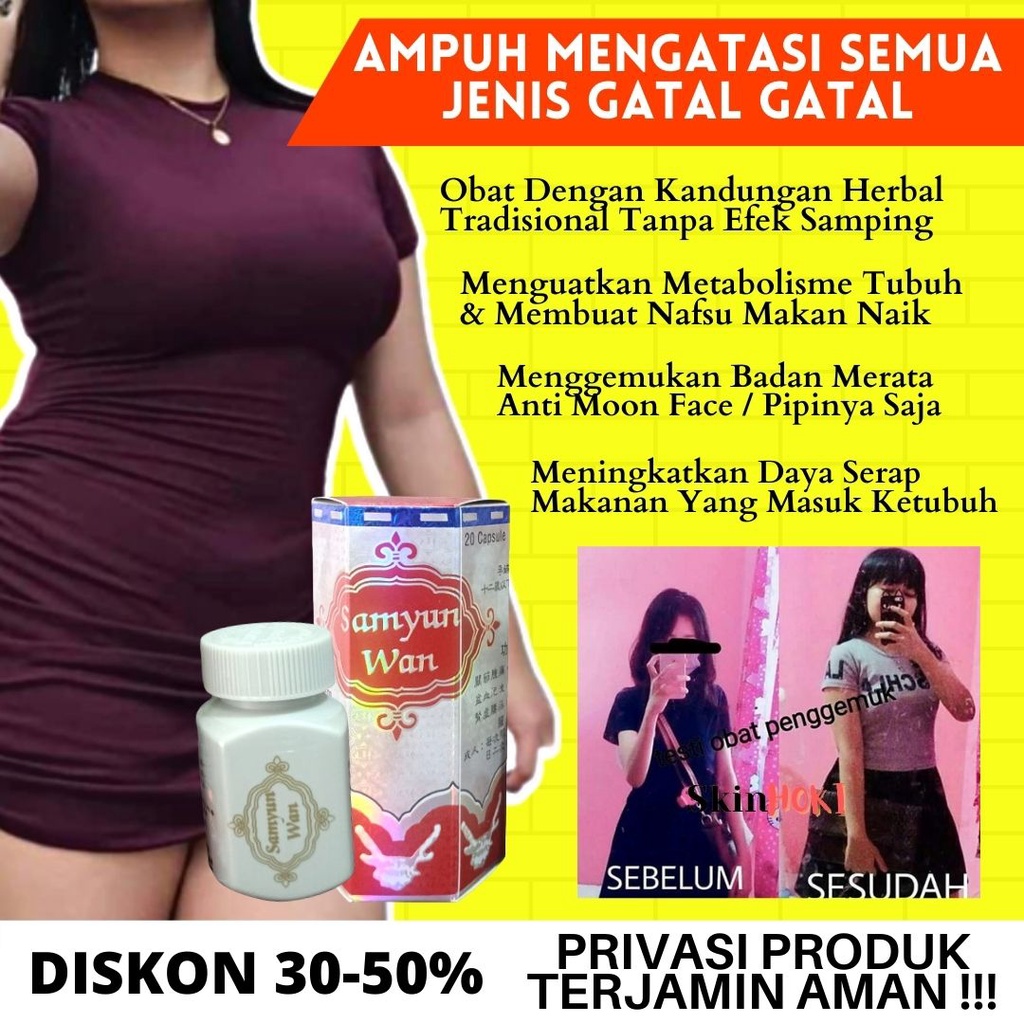 PENGGEMUK BADAN PENAMBAH NAFSU MAKAN DEWASA SAMYUNWAN GOLD