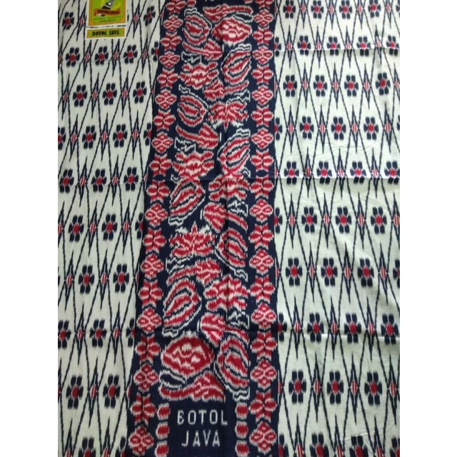 Promo Sarung Goyor Cap Botol Java, Sarung Goyor Print Motif Goyor Boto - Hitam