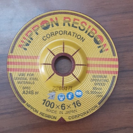 Batu Poles Gerinda Nippon Resibon / Nippon Resibon 4 x 6