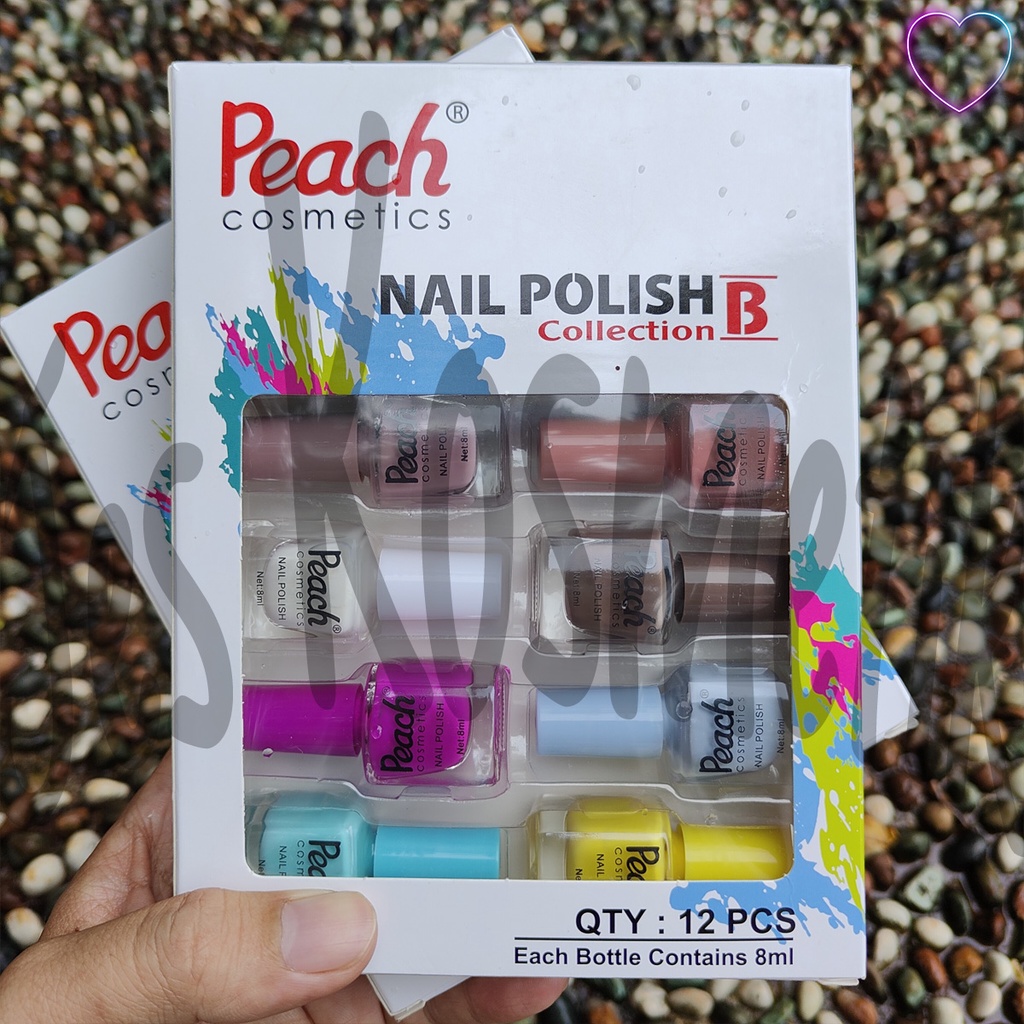 BPOM Kutek Peach Cosmetics Set 12 Pcs / Grosir Kosmetik