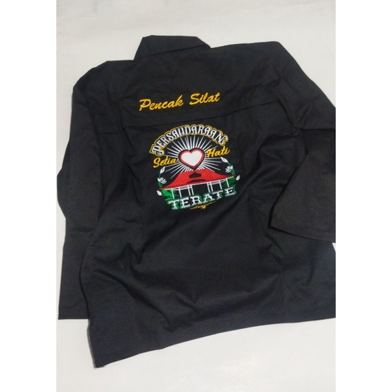 Sakral bordir PSHT / Sakral PSHT BORDIR BELAKANG / BAJU SAKRAL PSHT BORDIR BELKANG