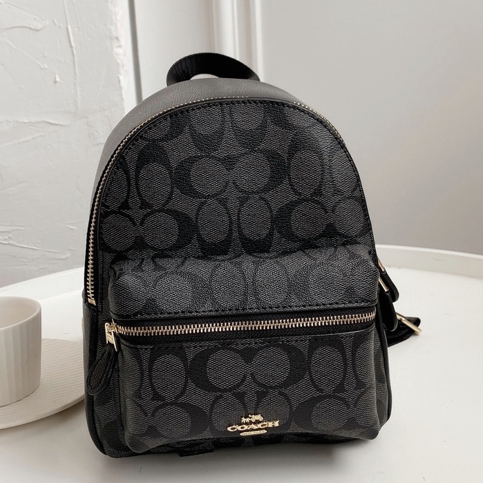 [Instant/Same Day]   38302 coach Mini size women's backpack fashion backpack   beibao