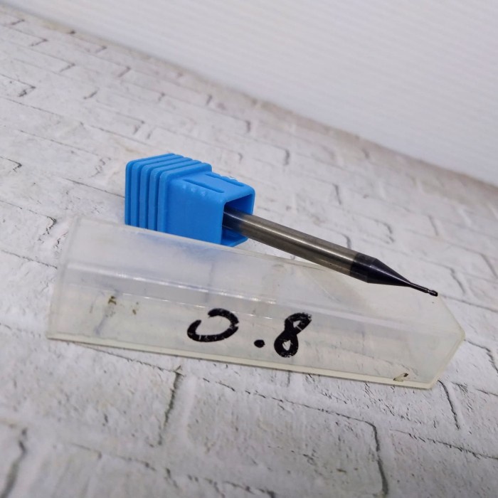 Endmill 0.8 mm new