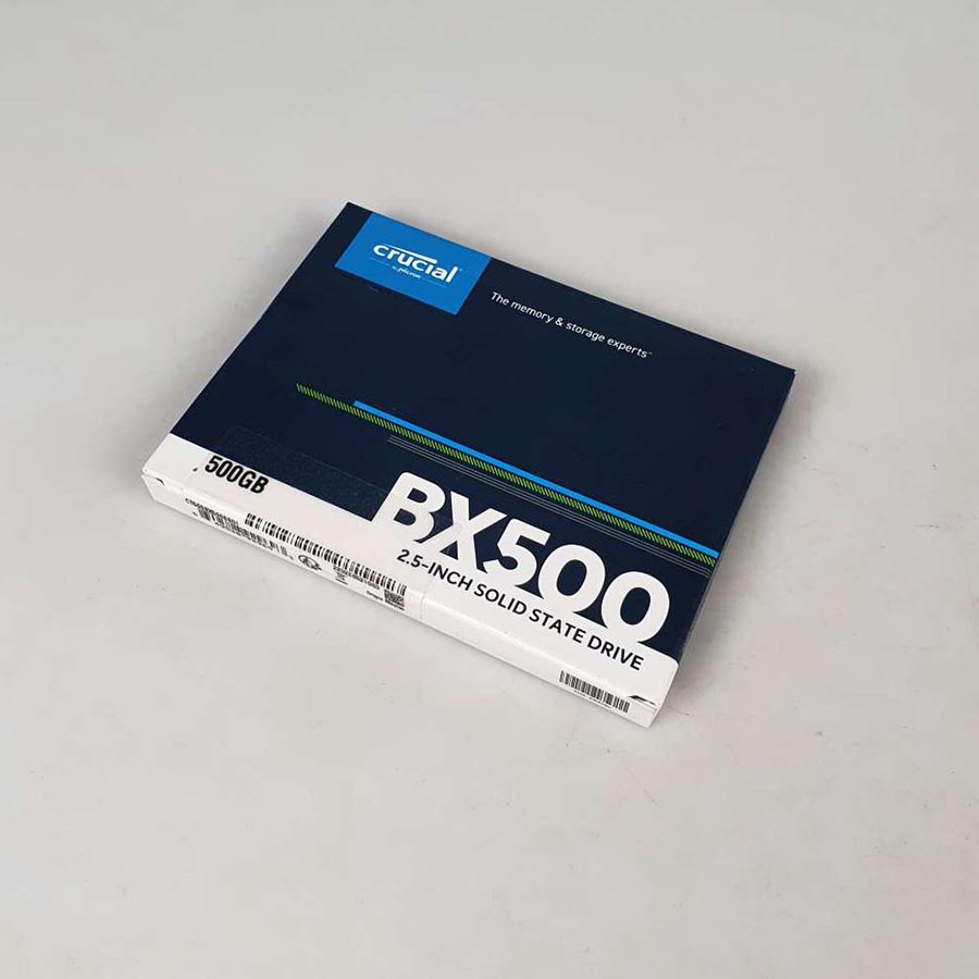 Crucial BX500 Internal SSD SATA 2.5 6Gb/s 500 GB - CT500BX500SSD1 - Black