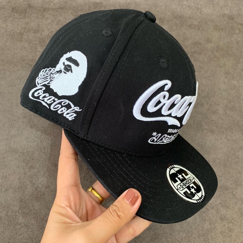 TOPI SNAPBACK COCA COLA X BAPE PREMIUM