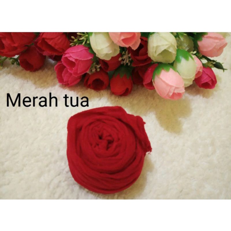 kain stoking bahan bunga stocking nylon flower murah