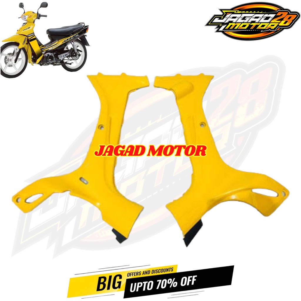 Sayap Dalam Yamaha Fizr Fiz R Kuning / Cover Sayap Dalam Yamaha Fizr Fiz R Kuning / Legshield Dalam Yamaha Fizr Fiz R Kuning