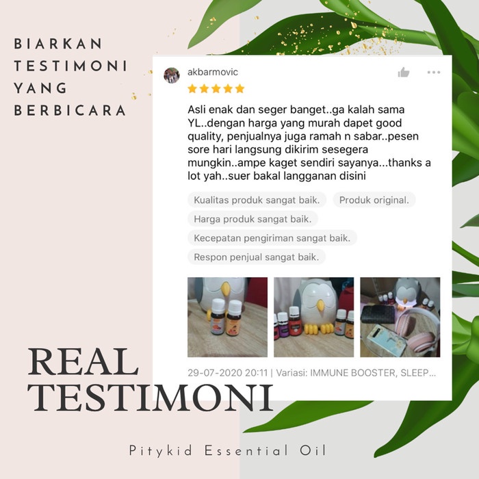 Calm Essential Oil Diformulasikan Untuk Menjaga Ketenangan &amp; Gelisah Kamu