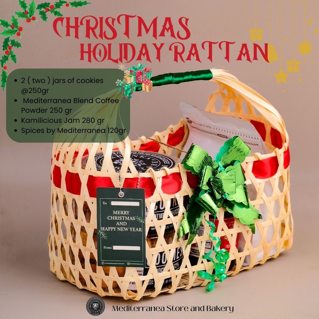 

Hampers Christmas Holiday Rattan