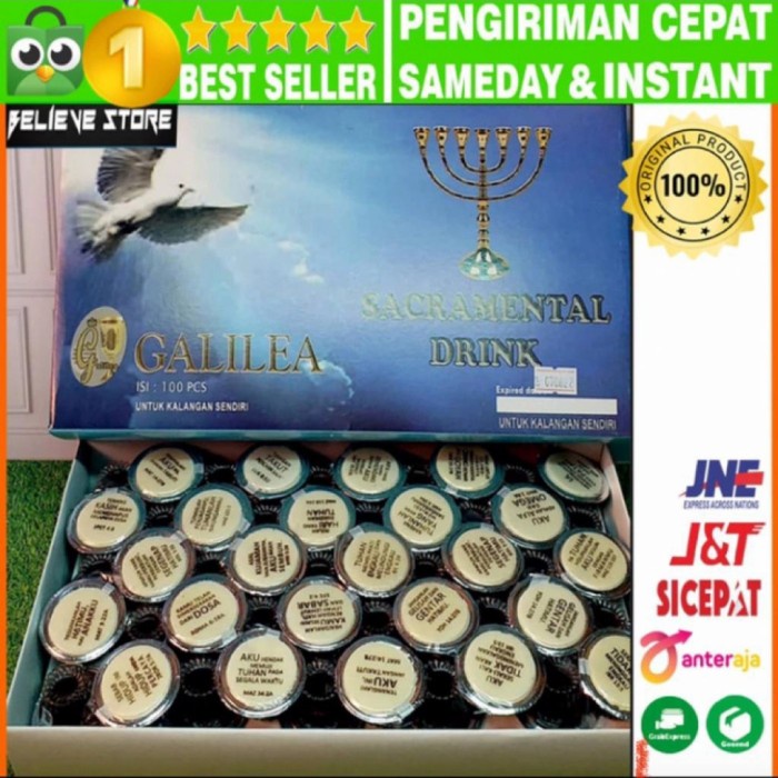 

Tokopratiwiw - Anggur Cup Perjamuan Kudus & Hosti Ayat Galilea