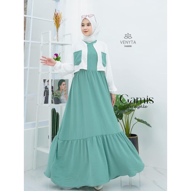 QUEEN GAMIS/GAMIS KEKINIAN/GAMIS SANTAI/DRESS/GAMIS MODERN/DRESS SANTAI KEKINIAN/2022