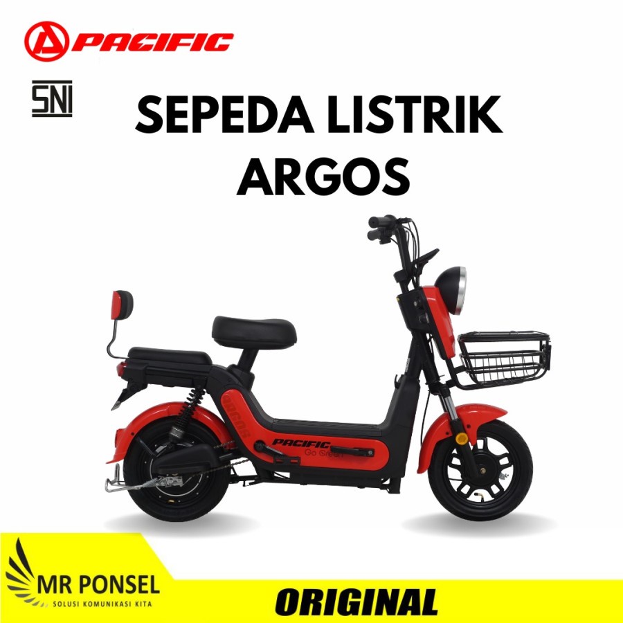 Pacific Exotic ARGOS Sepeda Listrik New Selis By Pacific