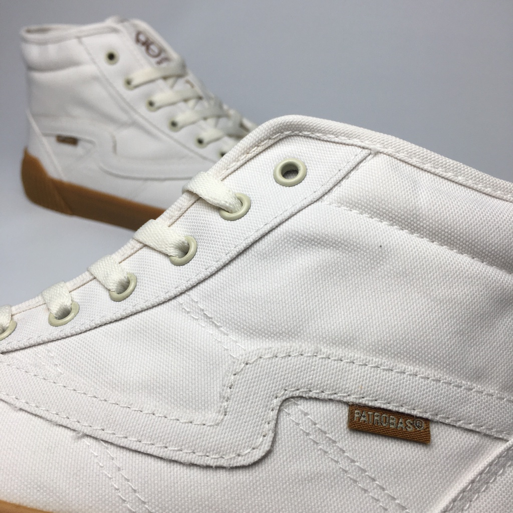 PATROBAS Equip High White Gum Original Sepatu Sneakers Shoes Casual Pria Wanita