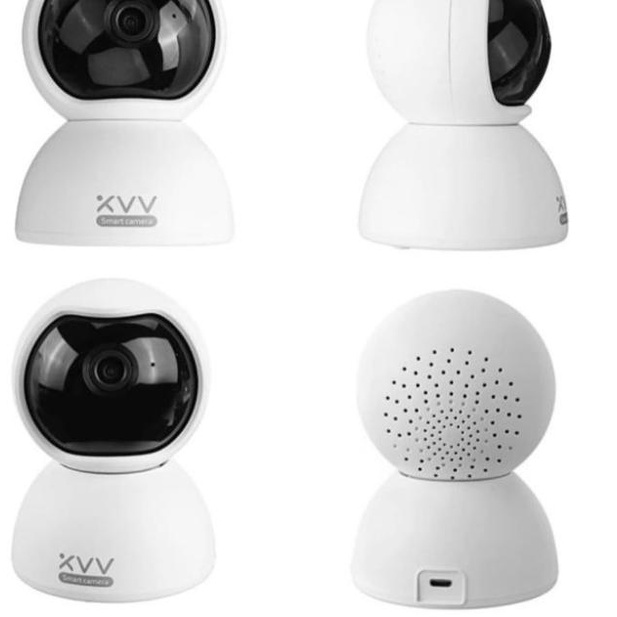 IP CAMERA CCTV XIAOVV V380 RESOLUSI 1080P WIRELESS CCTV WIFI - sd card 32 saja