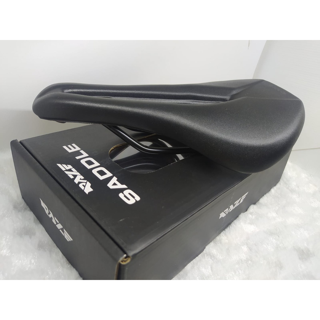 Sadel saddle jok raze short nose gel sepeda roadbike lipat mtb