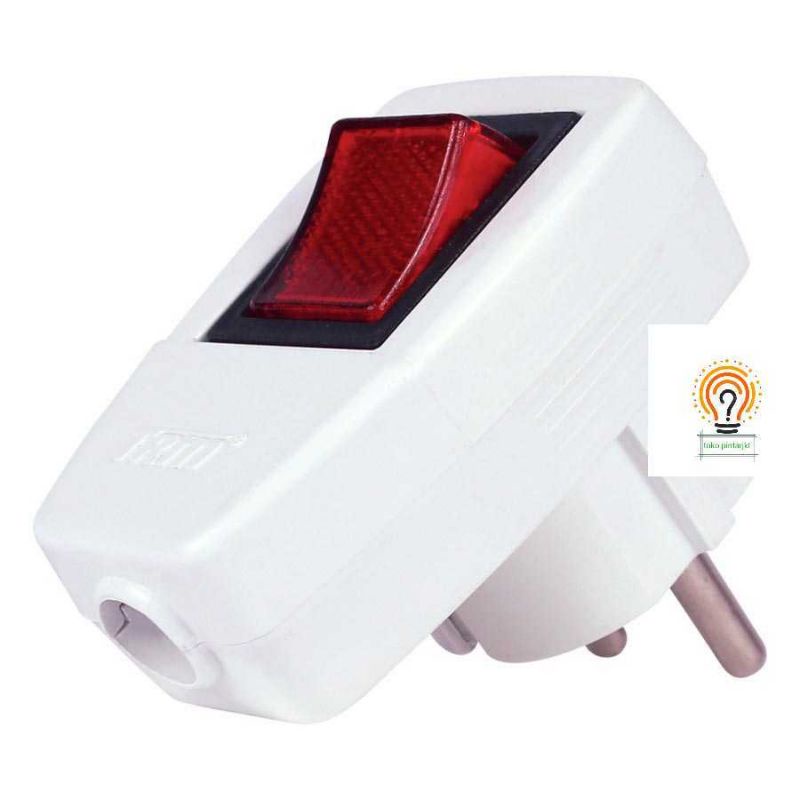 Saklar Steker Arde Switch On off Arde Lampu