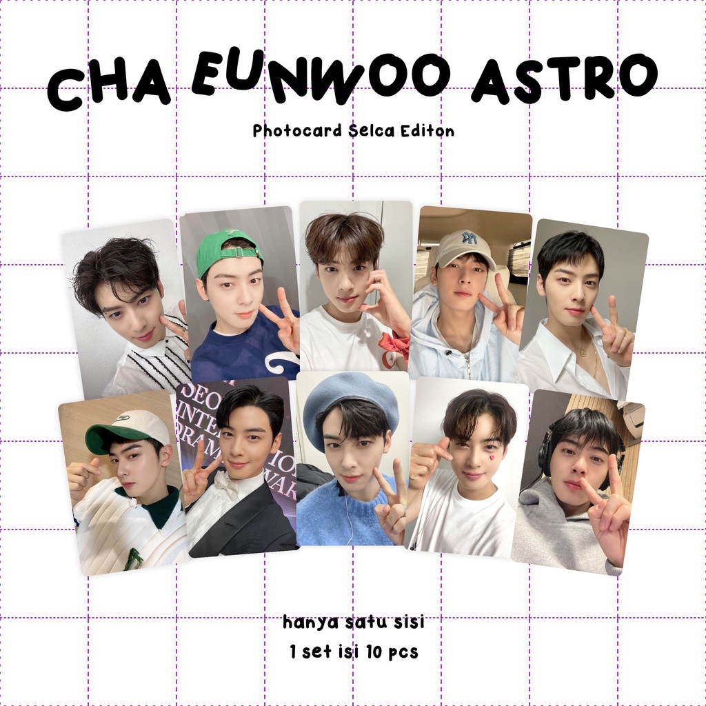 [SET] Photocard Astro Selca Edition