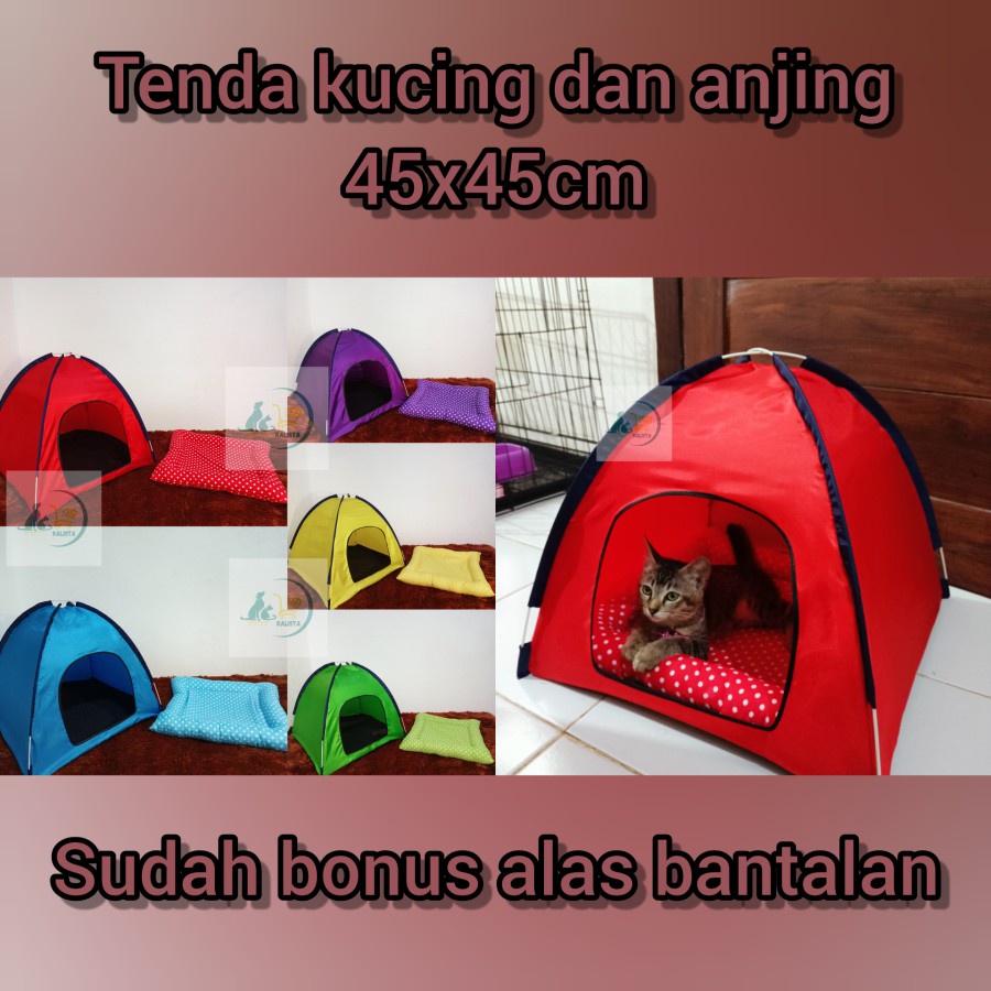 Tenda kucing dan anjing / Rumah kucing / tempat tidur kucing