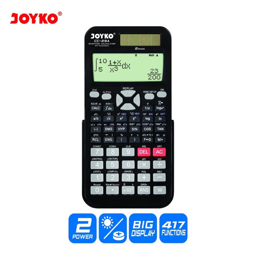 

Joyko Calculator / Kalkulator CC-29A