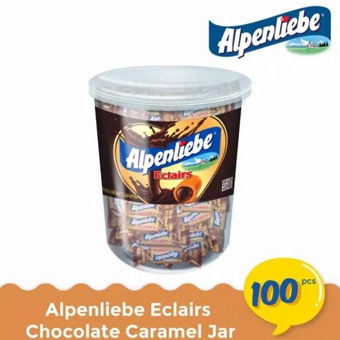 

TERLARIS Alpenliebe Eclairs Choco Caramel Jar 360gr-Permen Toples-Candy-100pcs /PERMEN LUNAK/PERMEN VIRAL/PERMEN MILO/PERMEN YUPI/PERMEN JADUL/PERMEN KARET