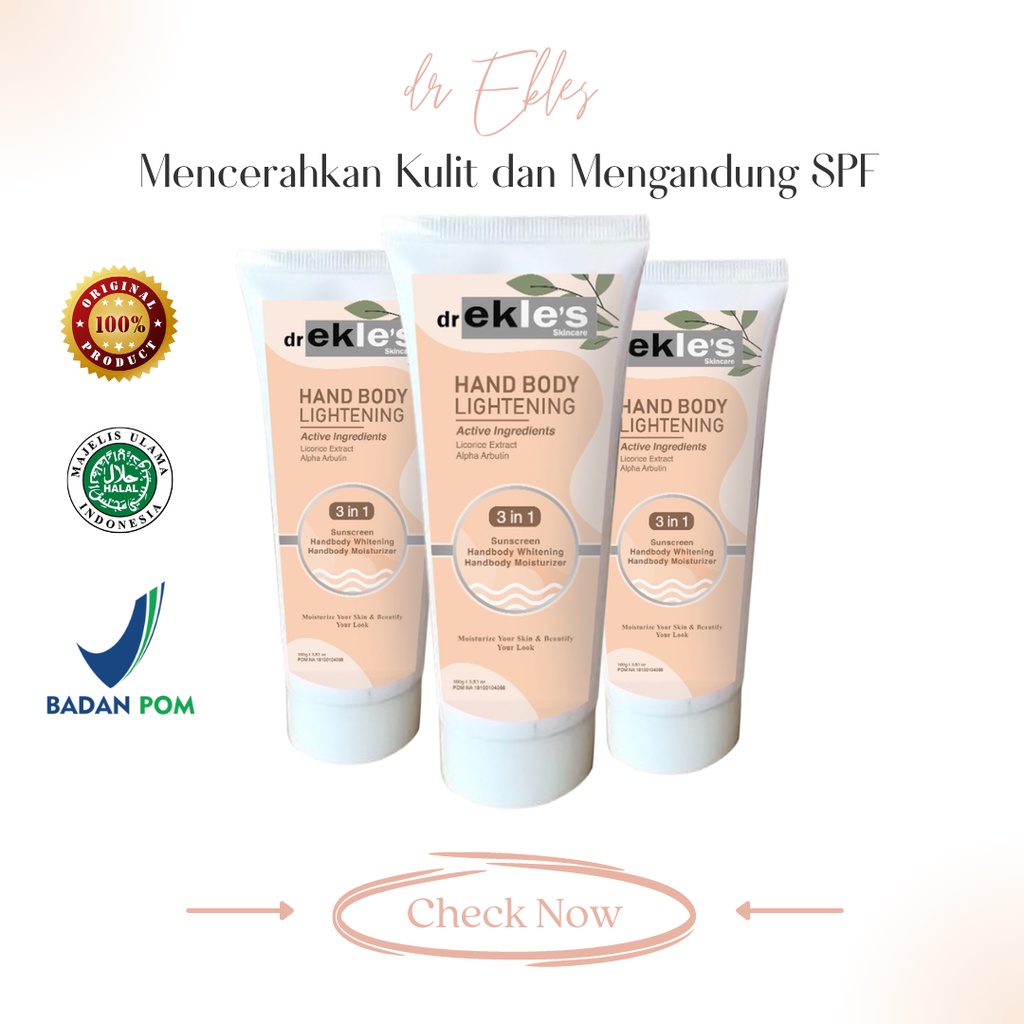 dr Ekles Skincare - Handbody Lightening