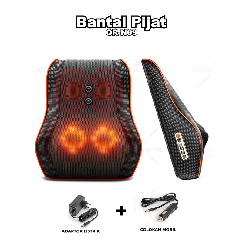 Bantal Pijat Bahu Leher Bantal Pijat Multifunsi Bantal Pijat Elektrik Multifungsi Bantal Pijat Massage Portable