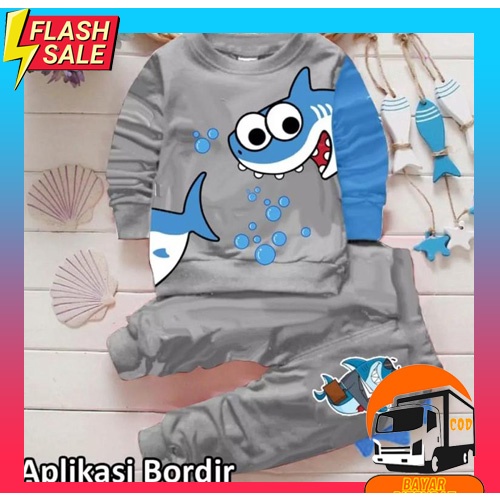 Setelan Anak Laki Laki Dan Perempuan Import 1 2 3 4 5 6 7 8 9 10 Tahun Stelan Piyama Baju Tidur Kaos