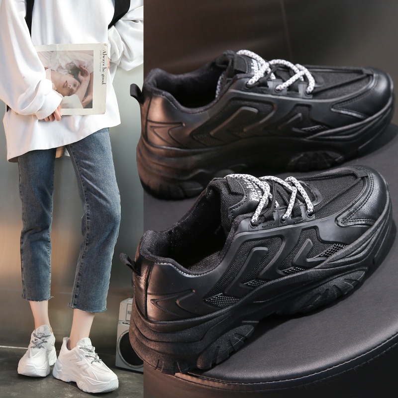 CaniKorea &quot;FREE BOX&quot; JunHoo Sepatu Sneakers Wanita Fashion Korea 9184