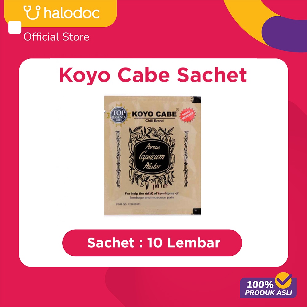 Koyo Cabe Sachet (10 Lembar)