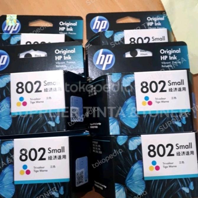 

TINTA CATRIDGE Hp 802 WARNA (tricolour) ORIGINAL