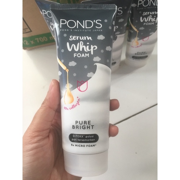 Pond’s facial foam/ pembersih wajah cuci muka ponds 100 gram