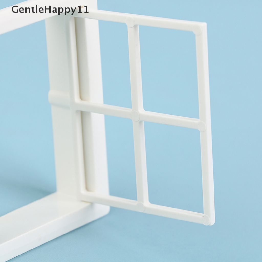 Gentlehappy Miniatur Pintu / Jendela villa Bahan Plastik Untuk Dekorasi Rumah