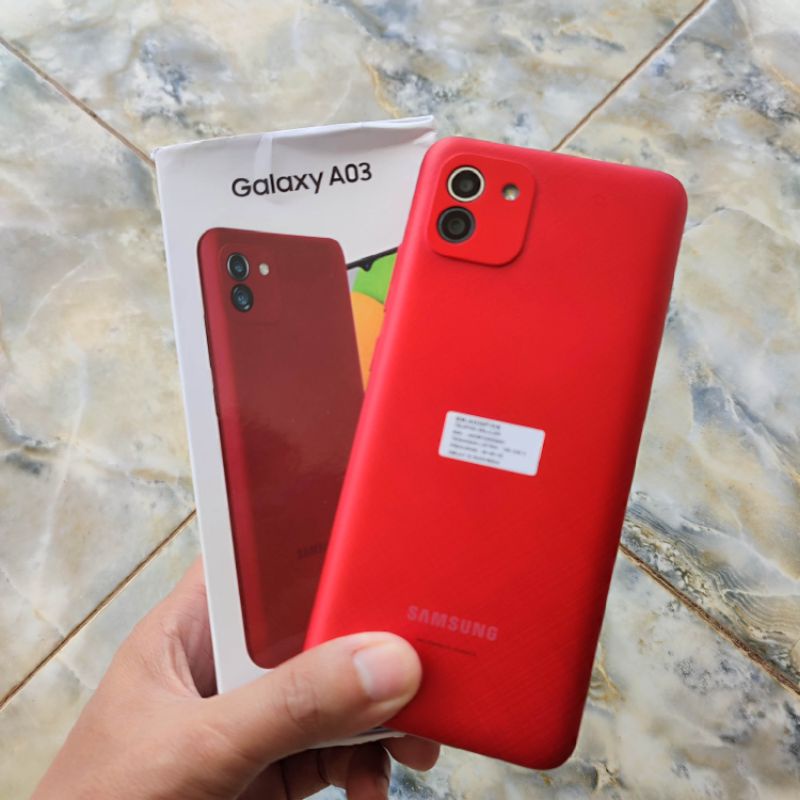 Samsung A03 4/64 ram 4 internal 64 Gb seken mulus