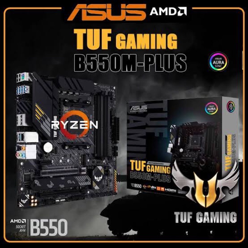ASUS TUF B550M-E Gaming - AM4 Gaming Mode Plus