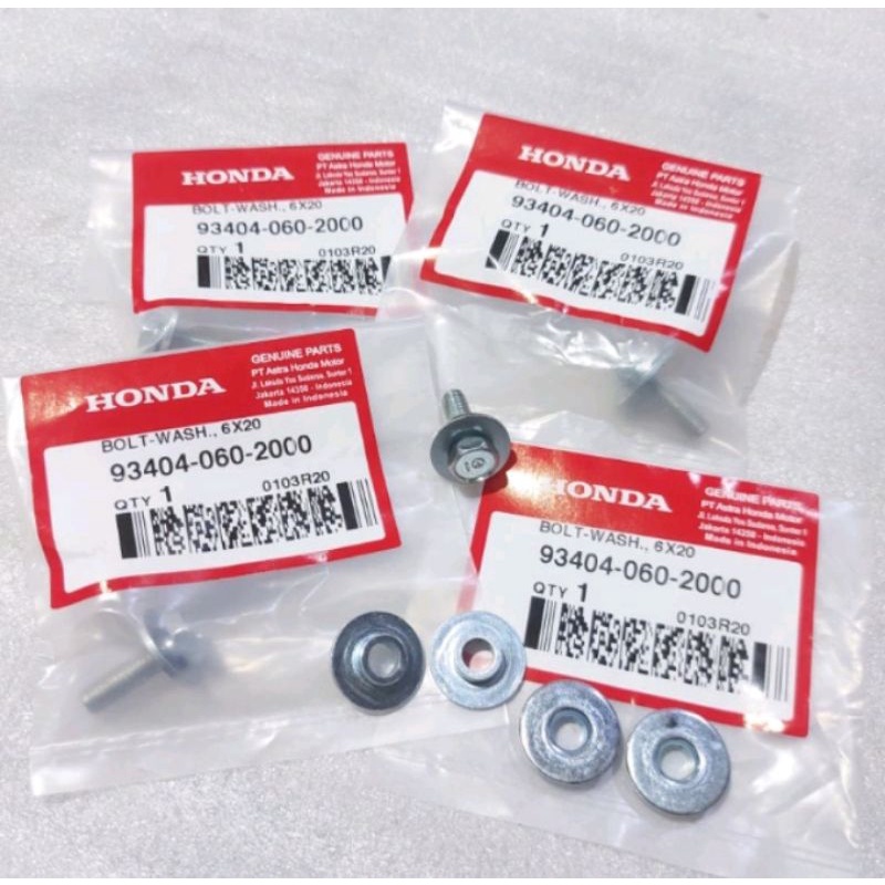 Baut set spakbor depan honda crf 150 original