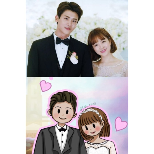 [SOFT FILE ONLY] Jasa Ilustrasi Kartun Chibi Art | Karikatur | Vector Art | Lukis Wajah | Open Commi