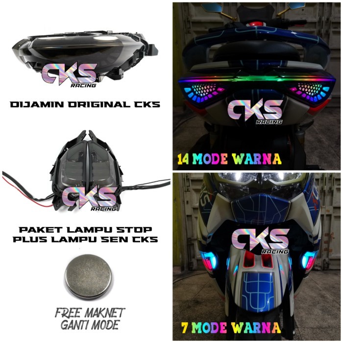 Lampu Stop Nmax New 2020 2021 CKS Plus Lampu Sen Sein Depan Nmax New