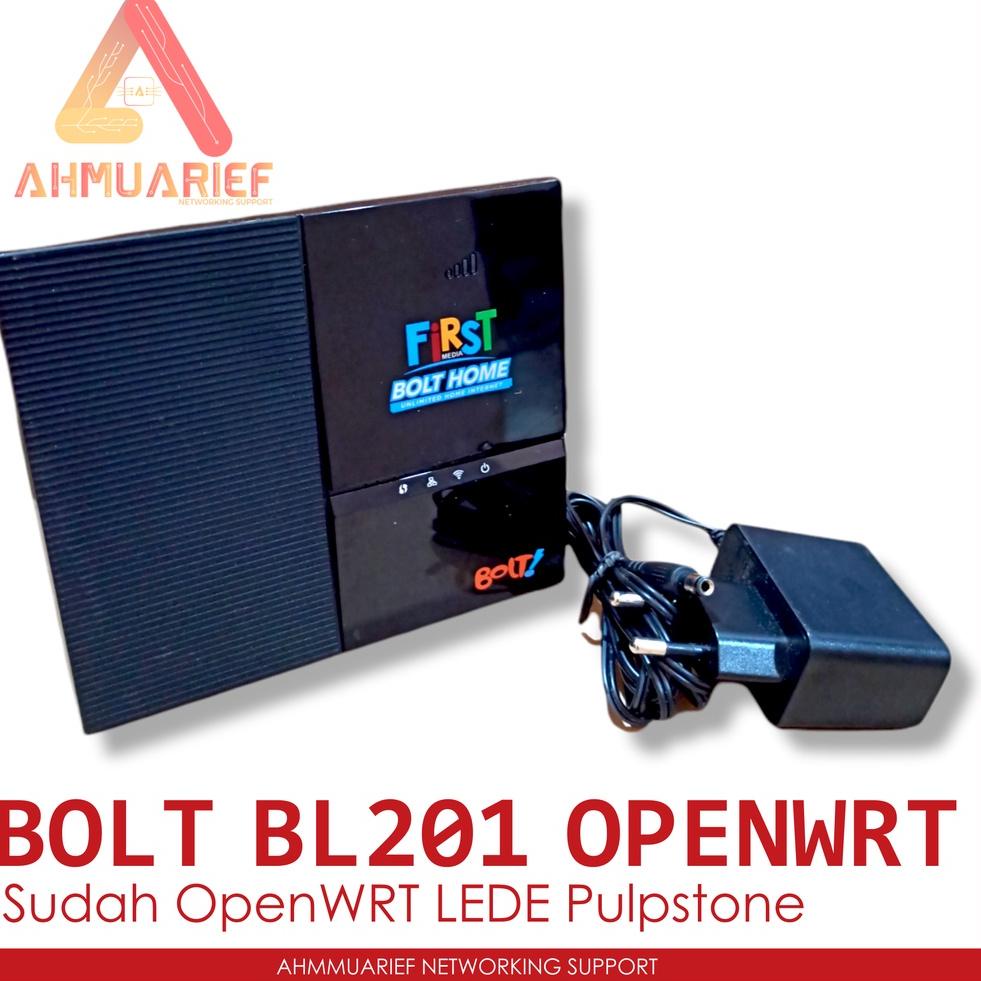 Model Keren.. Router Bolt BL201 Dual Band Firmware OpenWRT LEDE Pulpstone Access Point Bukan BL100 B