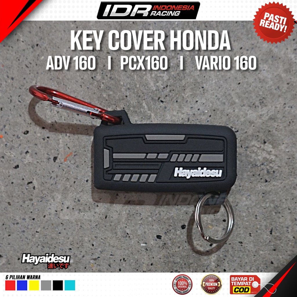 Kondom silikon sarung cover kunci remote motor keyless Hayaidesu Honda VARIO 160 ADV 160 PCX 160 VARIO 125 CBS ISS