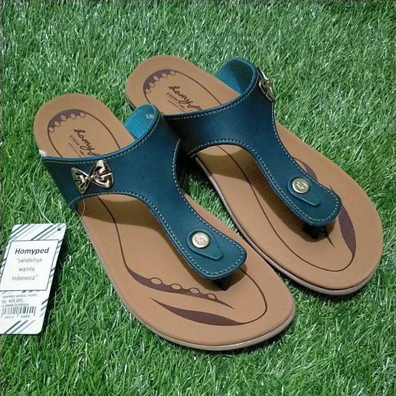 HOMYPED SANDAL FLAT ALAMANDA N26 BIRU