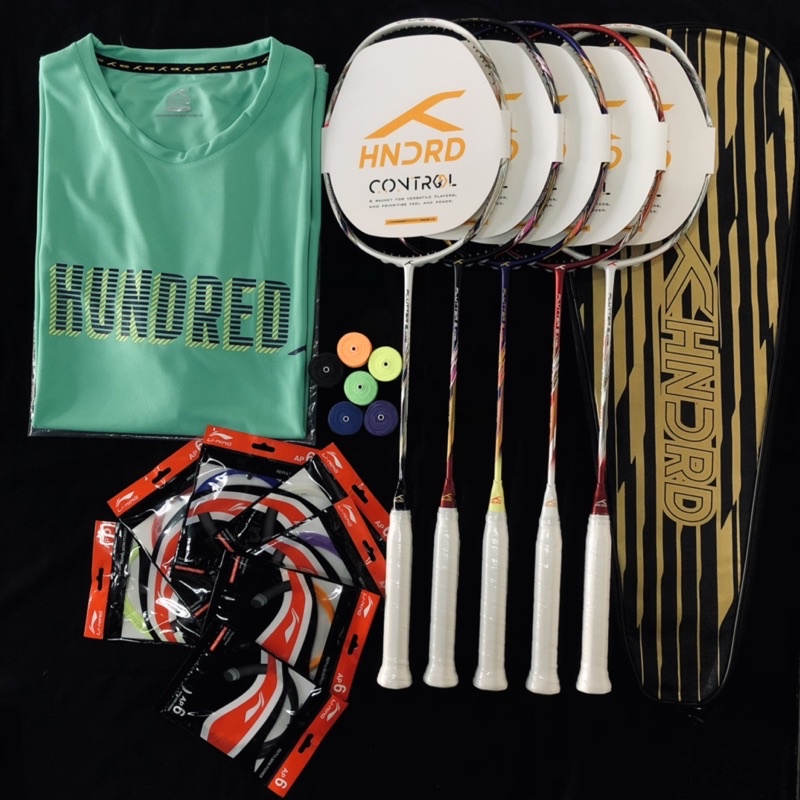 RAKET BADMINTON HUNDRED FLUTTER S CTRL
