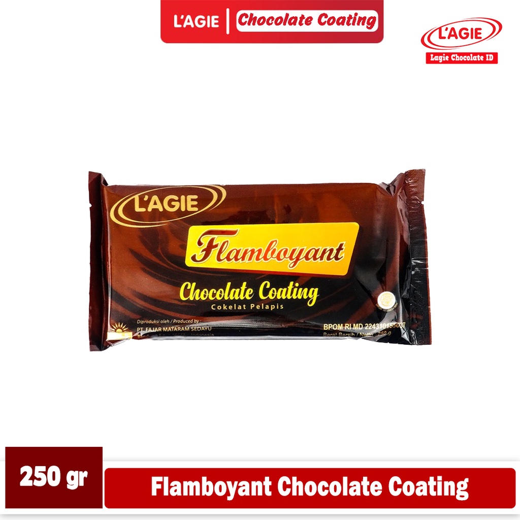 

LAGIE FLAMBOYANT CHOCOLATE COATING 250GRAM