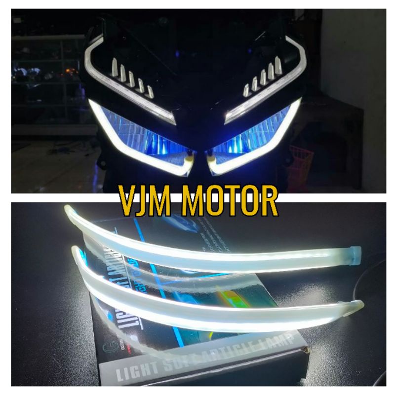 Lampu Alis Running 30 Cm For Universal motor/Mobil