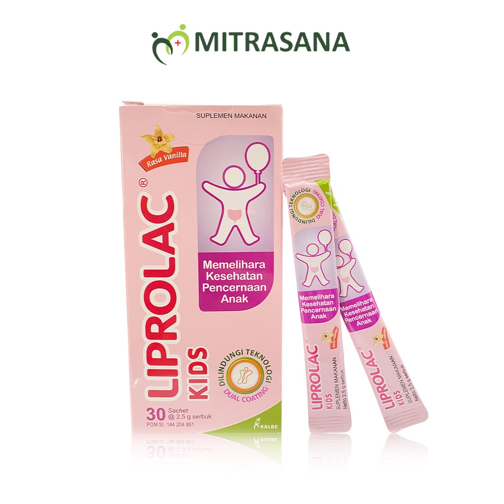 Liprolac Vanila 30 Sachet - Probiotik &amp; Prebiotik Anak