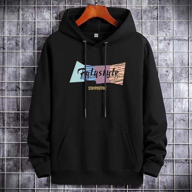 Sweater Hoodie pria terbaru STYLE/Hoodie pria wanita kekinian bahan fleece tebal