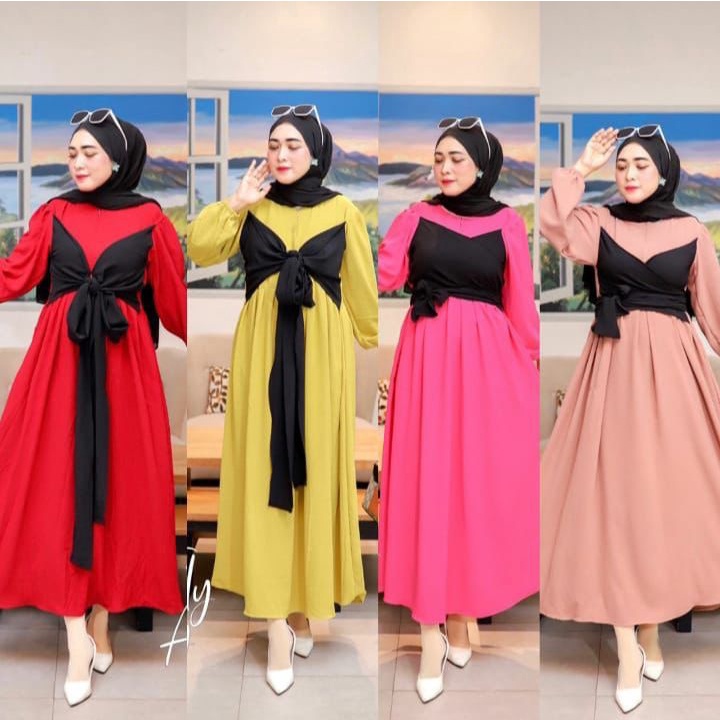 GAMIS LESTIE | GAMIS VIRAL KEKINIAN TERBARU 2022 | GAMIS KRINKLE WANITA TERBARU 2022 | OOTD FASHION WANITA KEKINIAN 2022 | IZDIHAAR OLSHOP