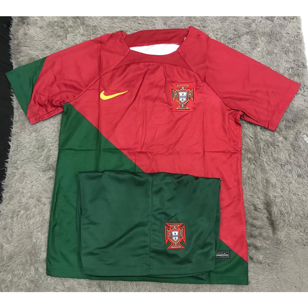 Jersey bola portugal home 2022 - 2023 grade ori import