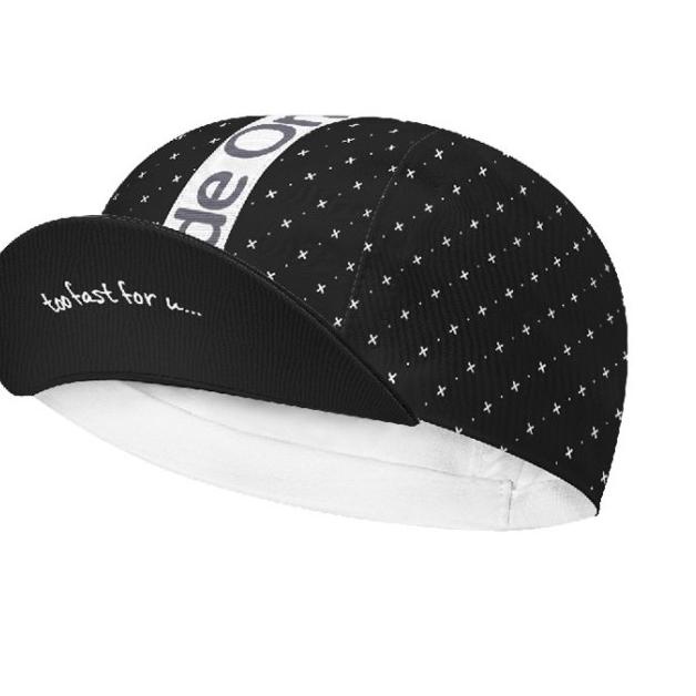 Cycling Cap - Made On Earth Hitam ( Topi Sepeda, Cycling Cap)