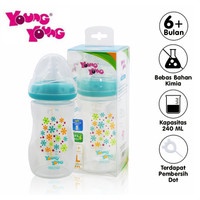 Young Young Botol Susu Wide Neck 820 / Botol Susu Anak