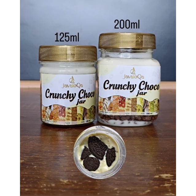 JAVALOQA CRUNCHY CHOCO JAR CRUST / RICE CRISPY COKLAT LUMER MELTED / NYAMNYAM